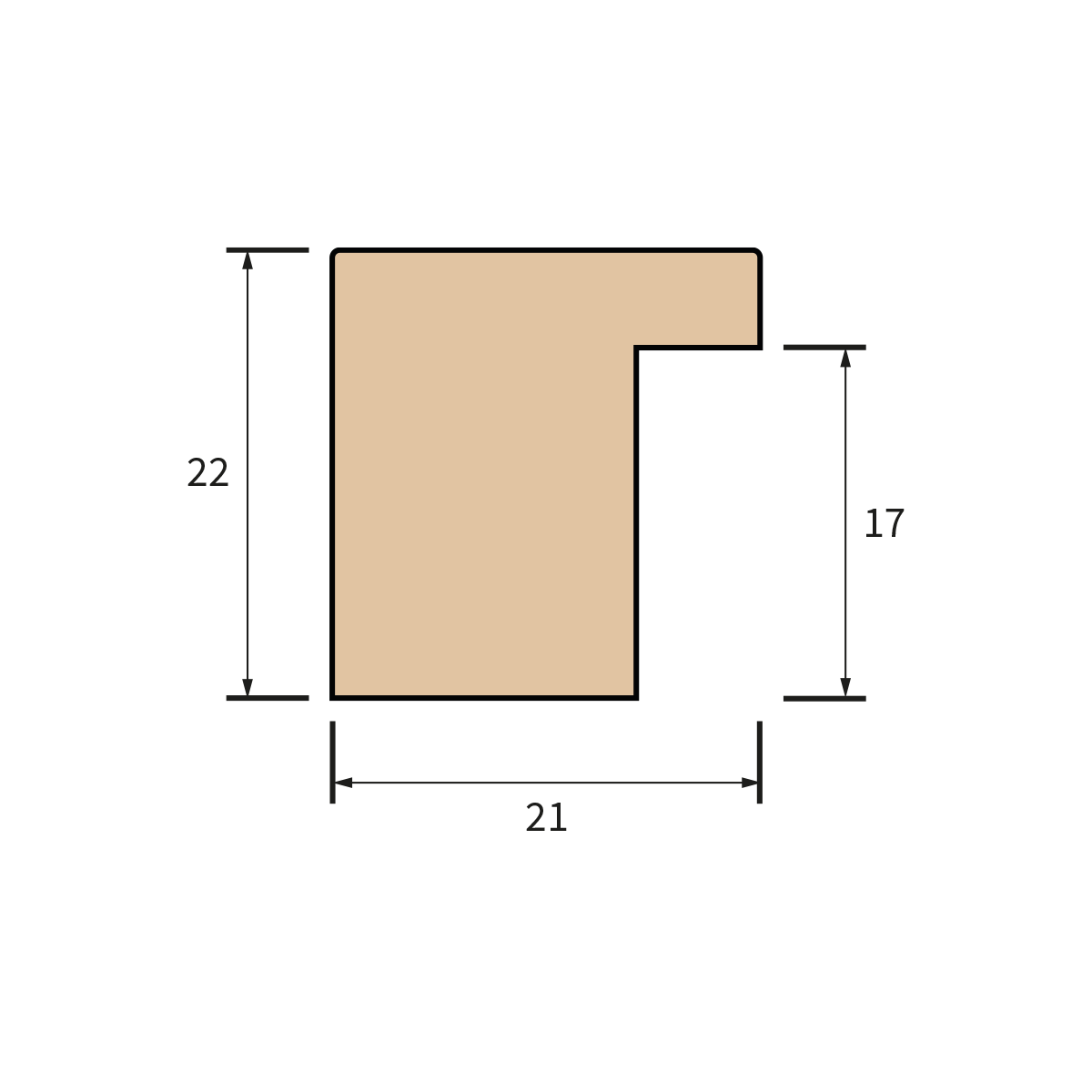 MRA0225 21x22 Flat
