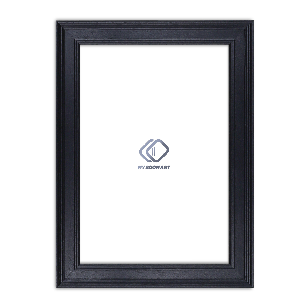 MRA-0471BK 30x25mm Casterbridge Black Step Open Grain