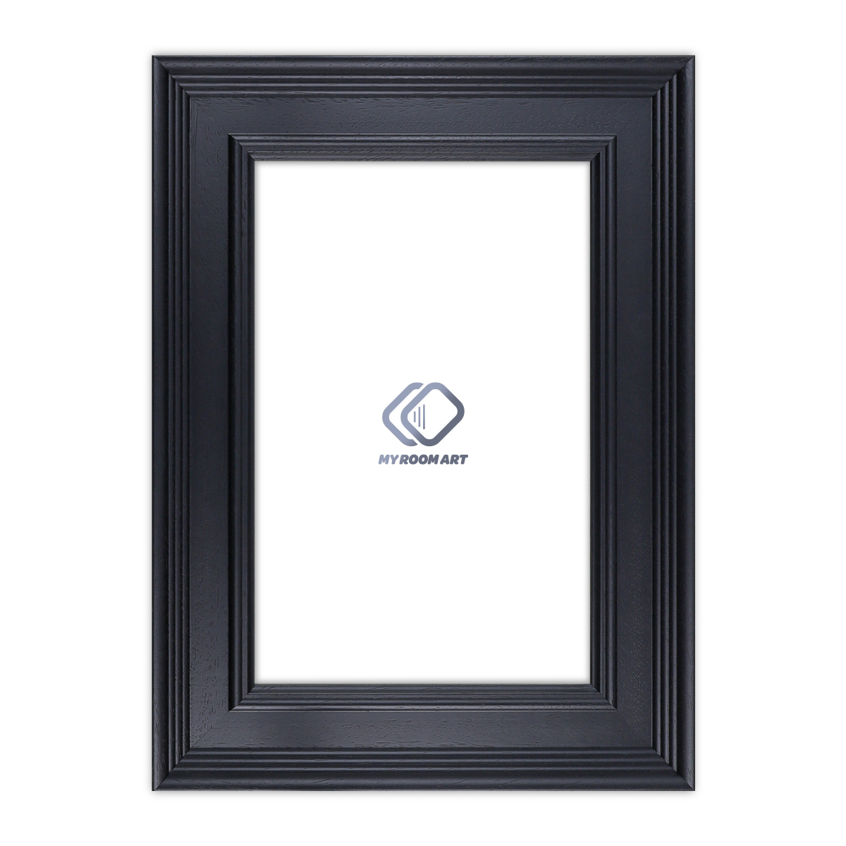 MRA-0472BK 52x35mm Casterbridge Black Step Open Grain