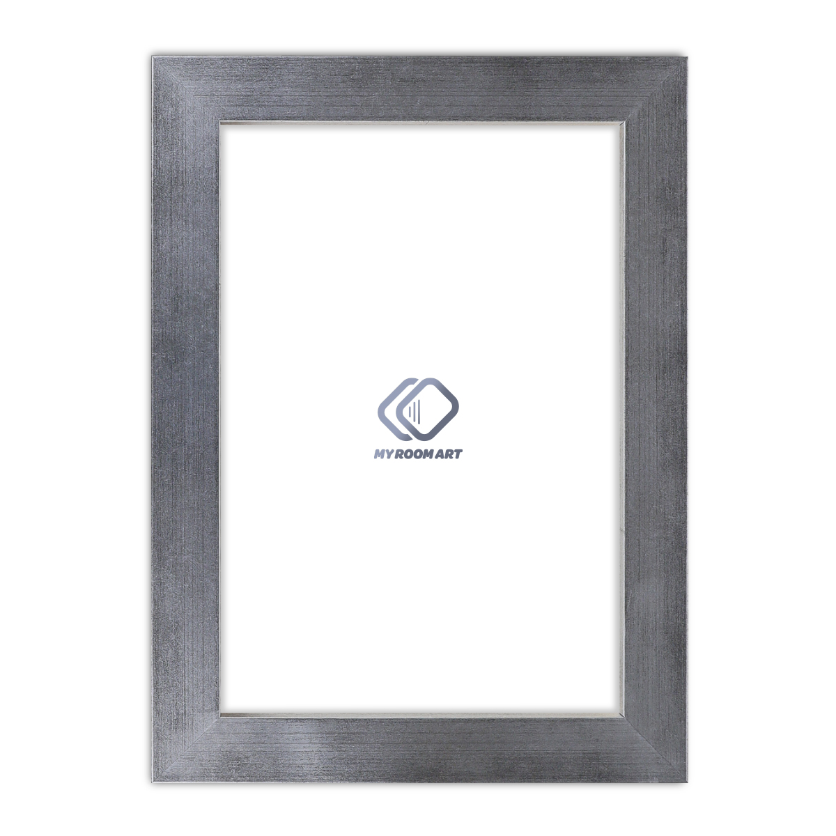 MRA-3330AS 33x30mm Lustre Antique Silver Flat