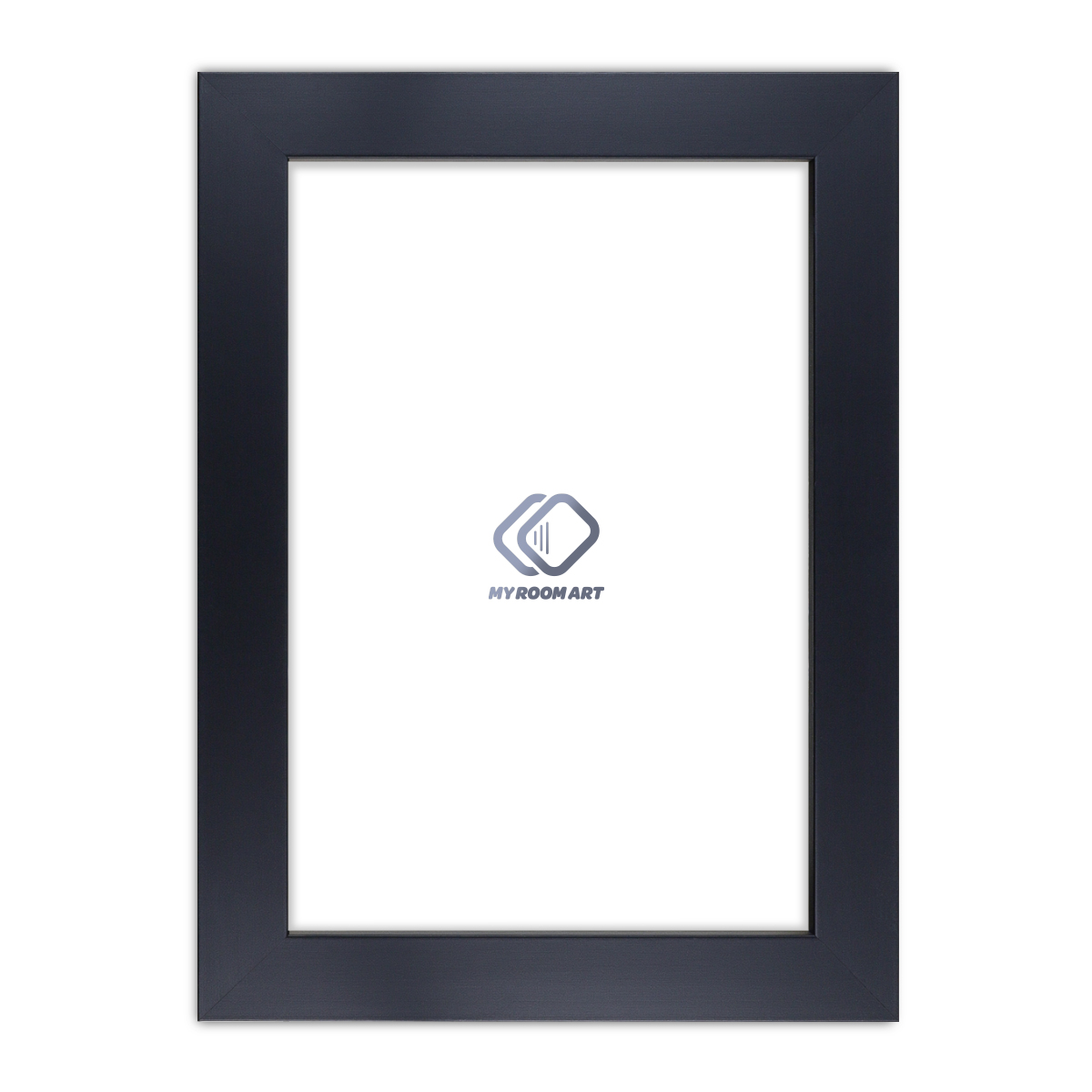 MRA-3330BK 33x30mm Black Flat Closed Grain